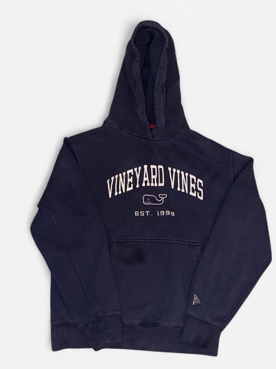 Vineyard Vines Other - Vineyard Vines Navy Logo Hoodie With slight discoloration by pockets